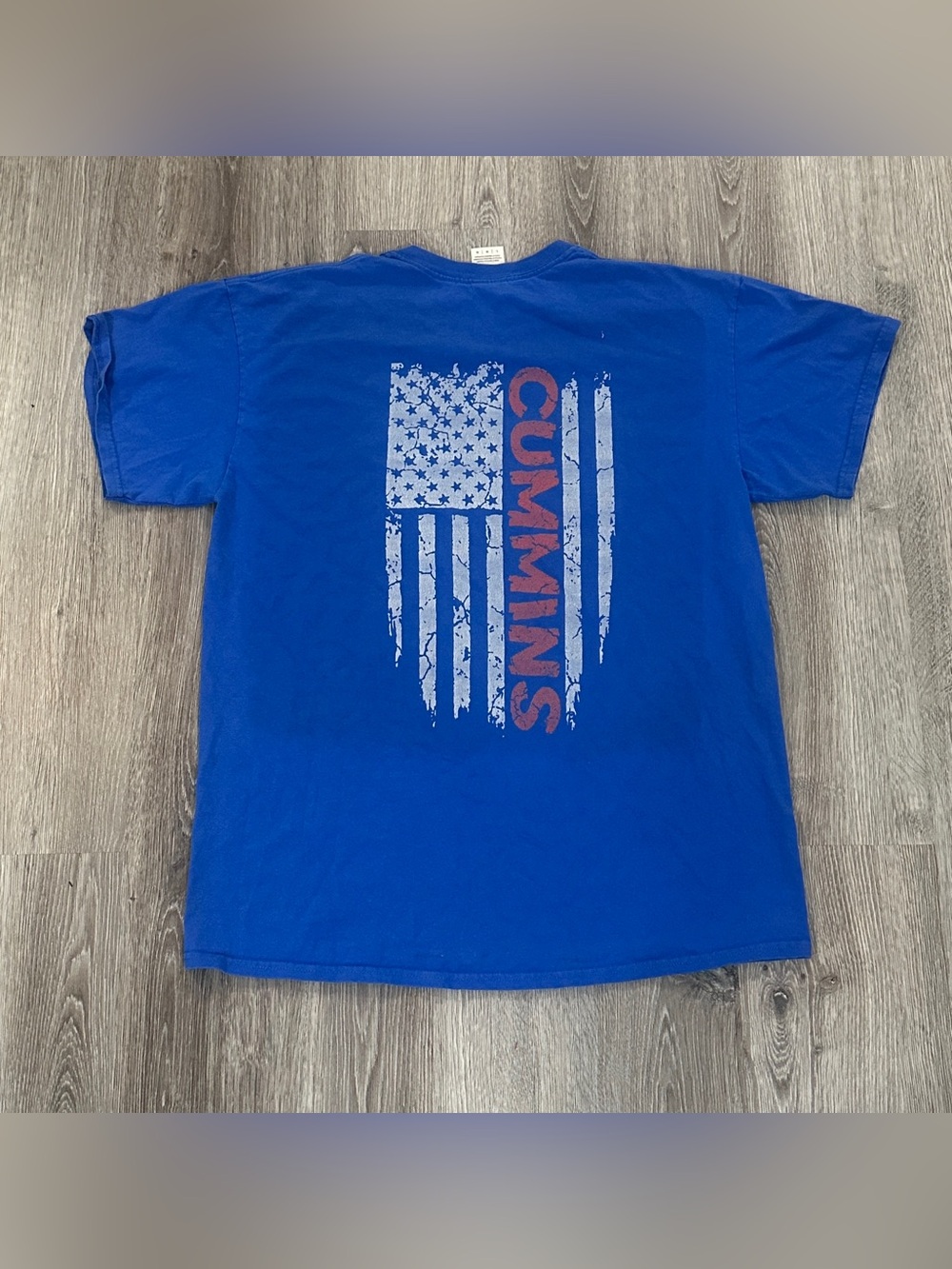 Men’s Cummins Diesel Engine 100% Cotton Gilden T-shirt Large (L) - Picture 5 of 6